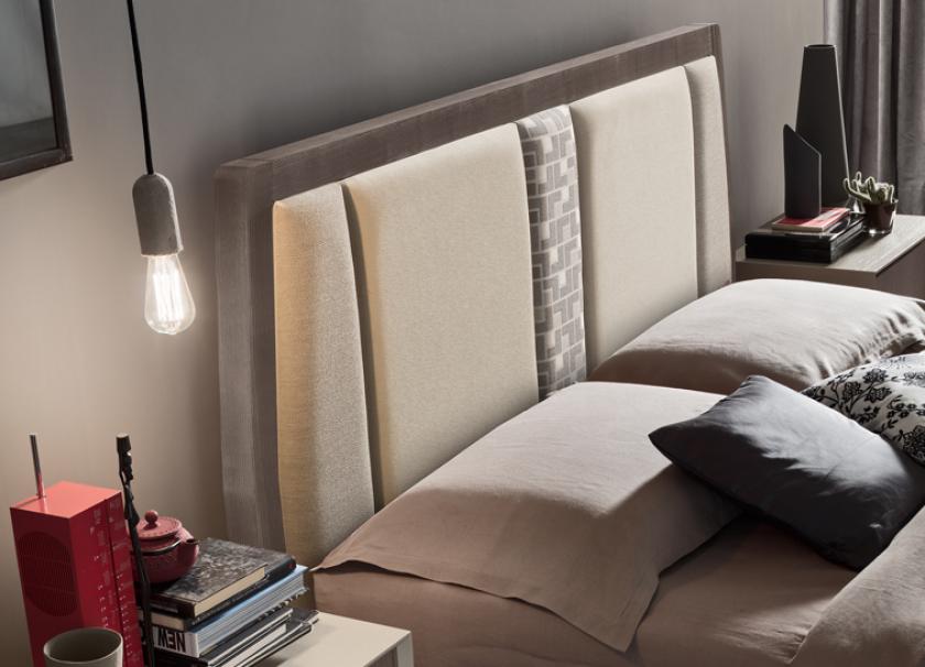 Letto matrimoniale CARDAMOMO Collezione Le Spezie Le Fablier