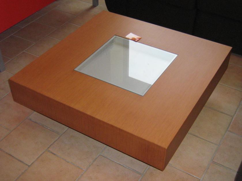 Tavolino quadrato ciliegio